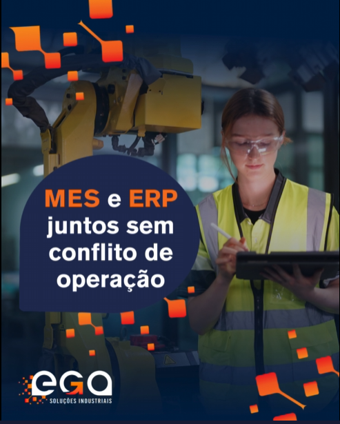 MES e ERP juntos sem conflito de operação