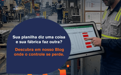 Limites do Excel no controle da produção industrial